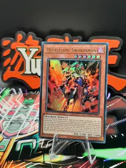 Yu-Gi-Oh! Metalflame Swordsman MP25-EN265 Ultra Rare 1st Ed NM - Image 1
