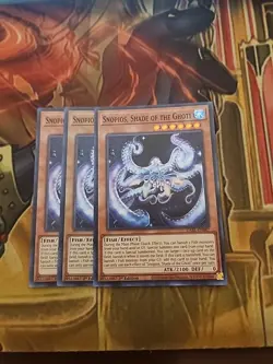 3X Snopios, Shade of the Ghoti (DABL-EN087) - Super Rare 1st Edition NM Yugioh - Image 1