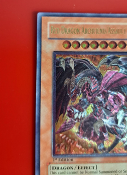 Yu-Gi-Oh! Red Dragon Archfiend/Assault Mode (CRMS-EN004), ULTIMATE RARE, 1st ED - Image 5