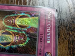 YU-GI-OH MAGIC CYLINDER LON-104 UNLIMITED SECRET RARE HP/DM - Image 2