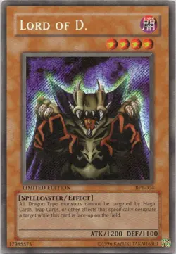 1996 Limited Edition Lord of D. HOLO #BPT-004 - Image 1
