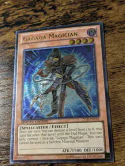 YU-GI-OH GAGAGA MAGICIAN ZTIN-ENV01 ULTIMATE RARE MP - Image 1