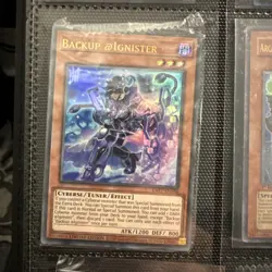 Backup @ignister Ultra Rare Lost Art Promotion LART-EN080 Yugioh Sealed - Image 1