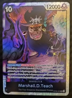 Marshall.D.Teach OP09-093 Emperors in the New World Foil One Piece - Image 1