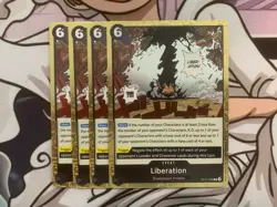 ONE PIECE TCG 4x Liberation OP10-098 Rare Playset x4 Royal Blood English NM - Image 1