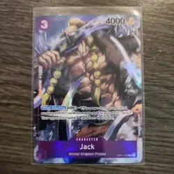 Jack OP01-102 One Piece Romance Dawn Alternate Art Rare Foil - Image 1