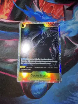 Gecko Moria - OP14-104 OP14-104 The Azure Sea's Seven Foil One Piece TCG - Image 1