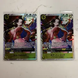 Two Boa Hancock - OP14 - 112 SR (English + Japanese) The Azure Sea’s Seven Foil - Image 1