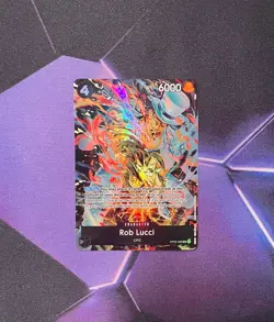 One Piece TCG: Ilustration Box EX OP05-093 Rob Lucci SR (Promo) - MINT - Image 1