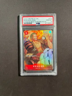 2024 One Piece Chinese Roronoa Zoro Chinese New Year Promos PSA 10 No.3 BJLFZ - Image 1