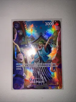 Uso-Hachi (SP) ST18-001 - Royal Blood (OP-10) One Piece CCG Rare Holo M/NM - Image 1