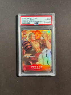 2024 One Piece Chinese Roronoa Zoro Chinese New Year Promos PSA 10 No.1 BJLFZ - Image 1