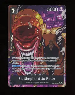 2025 ONE PIECE OP13-CARRYING ON HIS WILL #084 ST. SHEPHERD JU PETER - Image 1