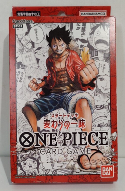 Japanese Bandai One Piece Card Game Starter Deck Straw Hat Pirates ST-01 4549660824022 - Image 1