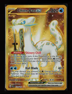 Chien-Pao ex 274/193 Holo SV02: Paldea Evolved Pokemon Card - Image 1