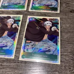 X4 One Piece Card Game Romance Dawn SR OP01-047 Trafalgar Law - PRE-ERRATA - Image 2