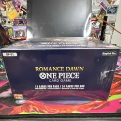 Bandai One Piece Card Game Romance Dawn Booster Box OP-01 English Blue Bottom - Image 1