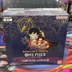 Bandai One Piece Card Game Romance Dawn Booster Box OP-01 English Blue Bottom - Image 2