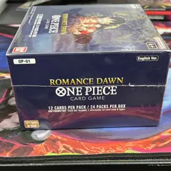 Bandai One Piece Card Game Romance Dawn Booster Box OP-01 English Blue Bottom - Image 4