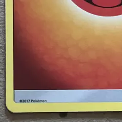 Pokemon 2017 Charizard Stamped #17 Fire Energy Card Near Mint Condition - Image 4