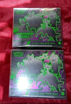 Shrouded Fable LOT of 2 Elite Trainer Box ETB SEALED Pokemon Cards - Image 1