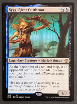 MTG Card - 1x Sygg River Cutthroat - Zendikar Rising Commander - NM - Magic #103 - Image 1