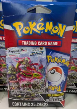10 Pokemon TCG Rayquaza VMAX 25 Card Packs - Exclusive Mystery pack-Sealed - Image 4