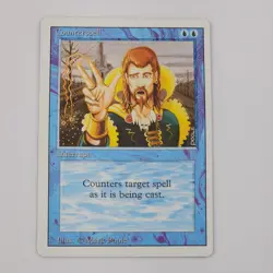 MTG Counterspell Magic: The Gathering - Revised Edition NM Card Blue Instant Vtg - Image 1