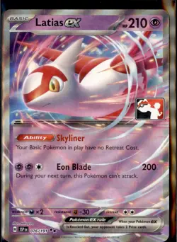 Latias ex - Double Rare Prize Pack Series Cards 076/191 NM - Image 1