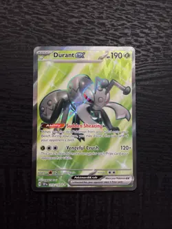 Pokemon TCG Durant EX 215/191 Surging Sparks Ultra Rare Card NM - Image 1