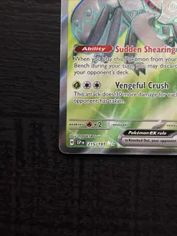 Pokemon TCG Durant EX 215/191 Surging Sparks Ultra Rare Card NM - Image 5
