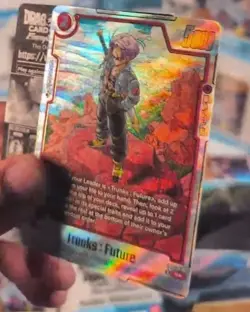 Trunks : Future SB02-010 Alternate Art Manga Booster 02 Dragon Ball Card English - Image 4