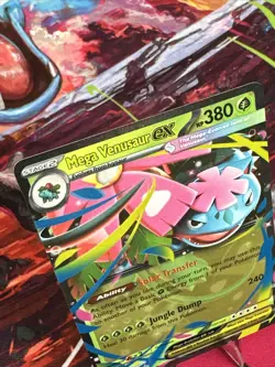 Pokemon TCG Mega Venusaur EX MEP 013 Promo Card - NM - Image 2