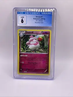Slurpuff Deck Exclusives 95/146 Reverse Holo CGC Graded 6 Pokemon Card - Image 1