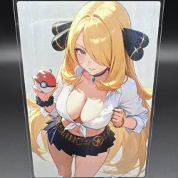 Cynthia Anime Waifu Card Doujin ACG Goddess Holo - Image 2