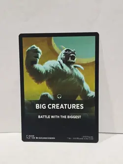 Big Creatures MTG Regular Avatar: The Last Airbender Theme Card - Image 1