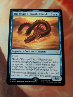 The Unagi of Kyoshi Island - Avatar: the Last Airbender - NM - Rare - MTG - Image 1