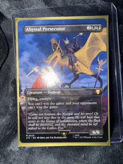Abyssal Persecutor (Borderless) Commander: the Lord of the Rings: Regular - Image 1