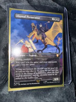 Abyssal Persecutor (Borderless) Commander: the Lord of the Rings: Regular - Image 2