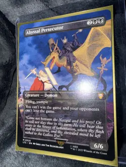 Abyssal Persecutor (Borderless) Commander: the Lord of the Rings: Regular - Image 3