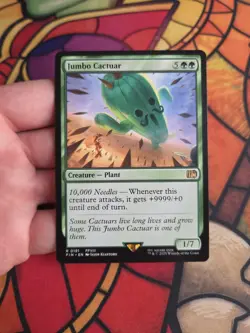 Jumbo Cactuar Final Fantasy MTG NM - Image 1
