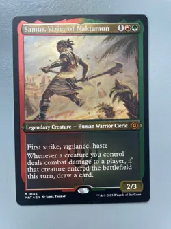 Samut, Vizier of Naktamun - March of the Machine: The Aftermath #145 - Foil - Image 1