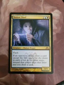 MTG - Notion Thief - Dragon's Maze NM Blue Black Rare - Magic the Gathering - Image 1