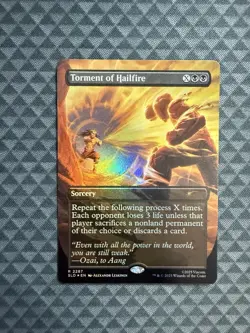 MTG Torment of Hailfire #2287 Rainbow Foil Rare Secret Lair Drop Series (SLD) - Image 1