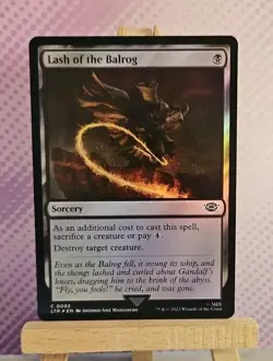 MTG: Lash of the Balrog (Foil) 0092 - The Lord of the Rings - NM Condition - Image 1