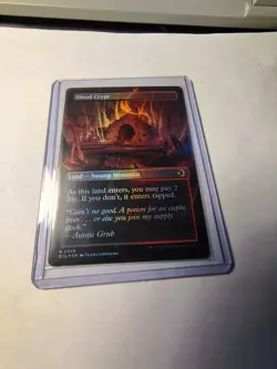 Blood Crypt Borderless Foil Lorwyn Eclipsed #0349 MTG Magic NM - Image 2