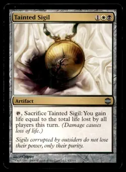 Tainted Sigil LP Light Play Alara Reborn MTG [9859] - Image 1