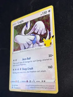 Lugia 022/025 Holo Rare Celebrations 25th Anniversary Pokemon Card NM-Mint - Image 3