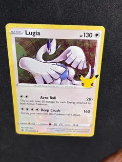 Lugia 022/025 Holo Rare Celebrations 25th Anniversary Pokemon Card NM-Mint - Image 5