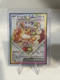 Pokemon Prismatic Evolutions Evee SPC Promo + JPN Card From Terastal Festival - Image 3